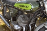 Kawasaki 500 Motorcycle, Non Running, Missing Parts, No Title