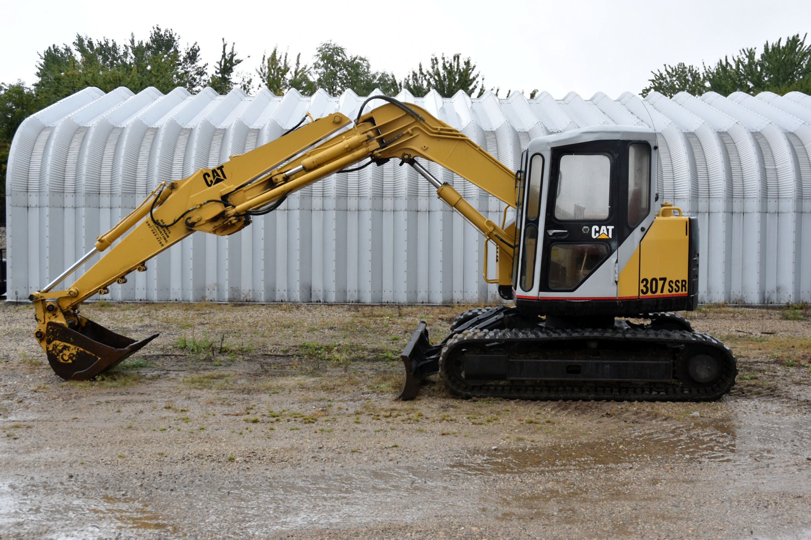 Cat 307SSR Mini Excavator, 7299 Hours Showing, | Proxibid