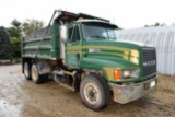 1990 Mack CH613 Dump Truck, 118,783 Miles Showing, Spring Ride, Runs, Drives, Pintle Hitch, Hoist Wo