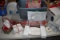 Assortment of Holiday Items With Tote