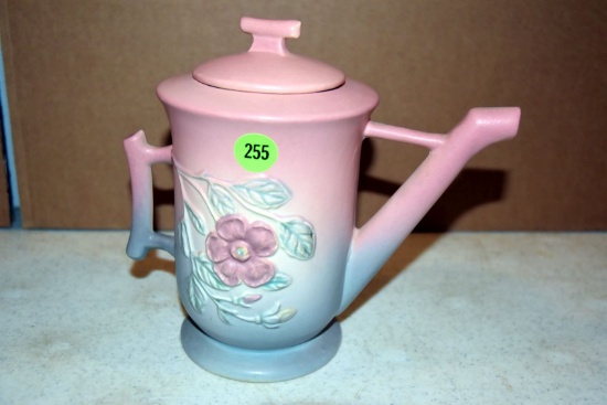 Hull Pottery Dogwood Teapot 507, 6.5"