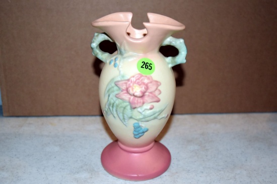 Hull Pottery Woodland Vase W4, 6.5"