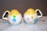 Hull Pottery Cinderella Blossom Set Of Salt And Pepper Shakers