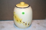 Hull Pottery Floral Cookie Jar With Lid 48, 8.5