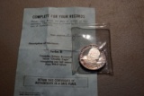 FDR Silver Double Eagle 1982 Commemorative Coin, .999 Fine Silver