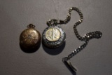 United States Watch Co Pocket Watch, American Historic Society Quartz Pocket Watch With 1940 Walking