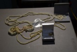 Assortment Of Costume Necklaces, Bracelets, Earrings