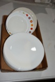 Assortment Corral Dishes, Plates
