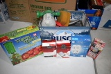 Assortment of Light Bulb, Miracle Grow Sprayer