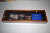 Studio Décor Shadow Box, Ideal Base For Memorial Flag Case & Display Metals, Badges, Photos And More