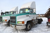 2001 Mack CH612 Day Cab Semi Tractor, Single Axle