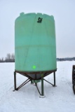 2500 Gallon Poly Tank With Cone Bottom