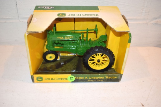 Ertl Britain's John Deere Model A Unstyled Tractor, 1/16th Scale With Box