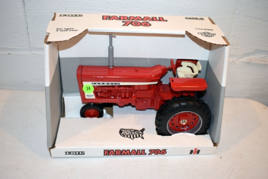 Ertl Farmall 706 NF Tractor, 1/16th Scale With Box