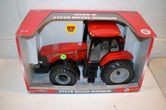 Ertl Britain's Case IH Steyr MX255 Magnum Tractor, 1/16th Scale With Box