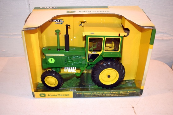 Ertl Britain's John Deere 4320 MFWD Tractor, Dealer Edition, 1/16th Scale With Box