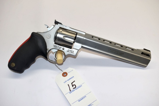 Taurus Raging Bull, 44 Magnum, Ported 8.5'' Barrel, 5 Shot Revolver, Used, SN: WG136678, Stock #10P4