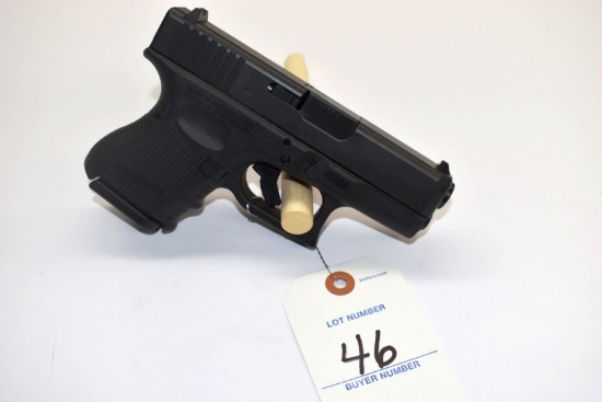 Glock 27 Gen 4, 40 S&W Cal., (3) 9 Round Magazines, Semi Automatic, New In Box, SN:BAKH772, Stock #7