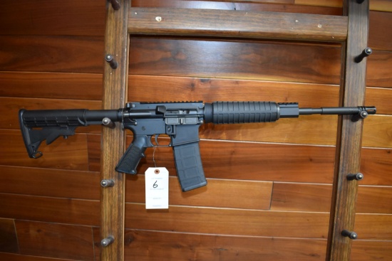 Anderson AM-15, .223 Cal., Semi Automatic, Adjustable Stock, Top Rail, No Sights, (1) 30 Round Magaz