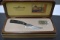 Schrade Cuttlery 15th Anniversary Duck Stamp Knife, In Commemerative Wooden Display Case