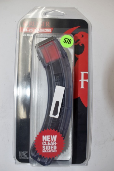 Ruger BX-25 Magazine, 25 Round, 22LR Cal, New IN Box