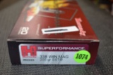 Hornady Superformance 338 Win Mag, 200 Grain, SST, 20 Rounds