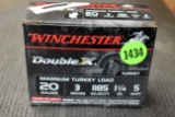 Winchester XX 20 Gauge Magnum Turkey Load, 3'', 5 Shot, 1.25oz, 10 Rounds
