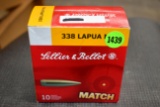 Lellier & Bellot 338 Lapua Mag, 250 Grain, 10 Rounds