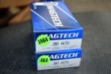 Magtech 380 Auto, 95 Grain, FMJ, 100 Rounds