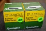 Remington 410 Express Long Range, 3'', 4 Shot, 11/16th oz, 50 Rounds