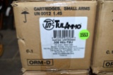 Tul Ammo 308 Win, FMJ, 150 Grain, Steel Case, Hunting Cartridges, 500 Rounds