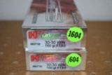 Hornady Lever Evolution 30-30 Win, 160 Grain, FTX, 40 Rounds