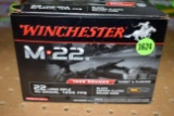 Winchester M22 22LR, 40 Grain, BCPRN, Target And Plinking, 1000 Rounds