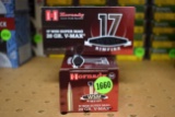 Hornady .17 Win Super Mag, 20 Grain Vmax, 100 Rounds