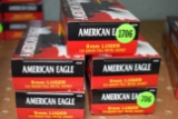 Federal American Eagle 9MM Luger, 124 Grain, FMJ, 250 Rounds