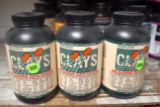 (3) Hodgdon Clays Powder, 14oz Containers