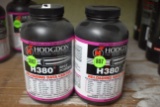 (2) Hodgdon H380 Rifle Powder, 1LB Containers