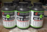 (3) Hodgdon HS-6 Pistol/Shotgun Powder, 1LB Containers