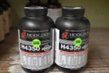 (2) Hodgdon H4350 Extreme Rifle Powder, 1LB Containers