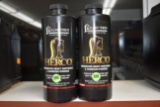 (2) Alliant Powder Herco Smokeless Heavy Shotshell And Handgun Powder, 1LB Containers