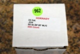 (1) Hornady .22 Cal., .224'', 55 Grain, SP BT W/C, 500 Bullets Total