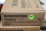 Winchester Primers For Large Pistol, For Standard Or Magnum Pistol Loads, 5000 Total