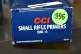 CCI Small Rifle Primers, BR-4, 1000 Primers