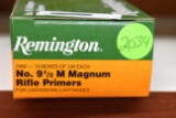 Remington No.9 1/2 M Magnum Rifle Primers, For Centerfire Cartridges, 1000 Primers