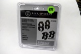 Leupold 1'' Rifleman Detatchable See Through, Rifle Scope Set, New In Box