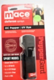 Mace Defense Spray, OC Pepper, UV Dye