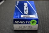 Magtech 44 Rem Mag, 240 Grain, SJSP-Flat, 50 Rounds