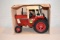 Ertl International 1066 Tractor With Cab, 1/16th Scale With 1586 Box