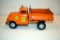 1950s Tonka State Hi Way Dept Hydraulic Dump Truck, No Box