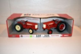 Ertl Britain's International 330 Utility And 350 High Utility Tractors, 1/16th Scale With Box